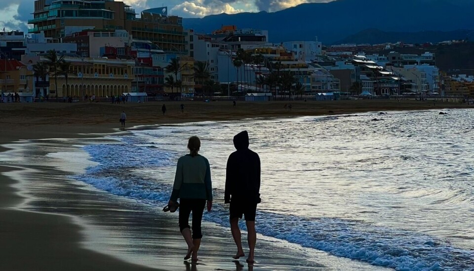 Las Canteras er en åpen strand.