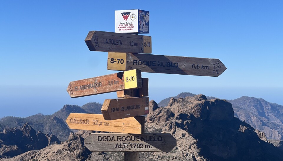 Det er flere turdestinasjoner i området.