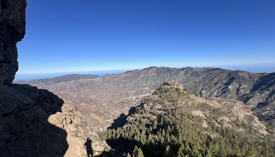 Det er god utsikt fra toppen.