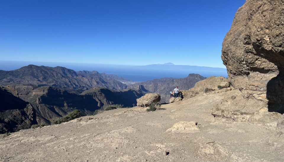 VIDEO: Se hvordan det er å gå Roque Nublo