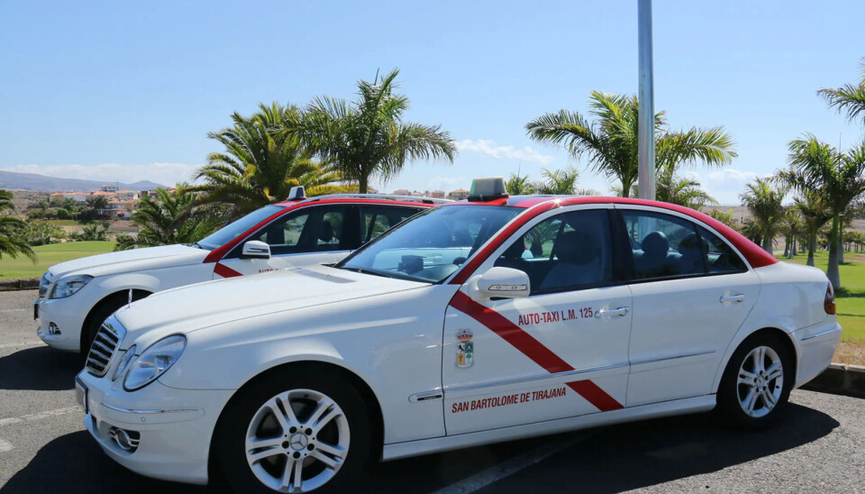 STREIK: Taxisjåfører på Gran Canaria går snart ut i streik.