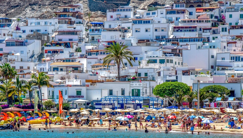 Playa de Mogán er en liten men sjarmerende strand sørvest på Gran Canaria.