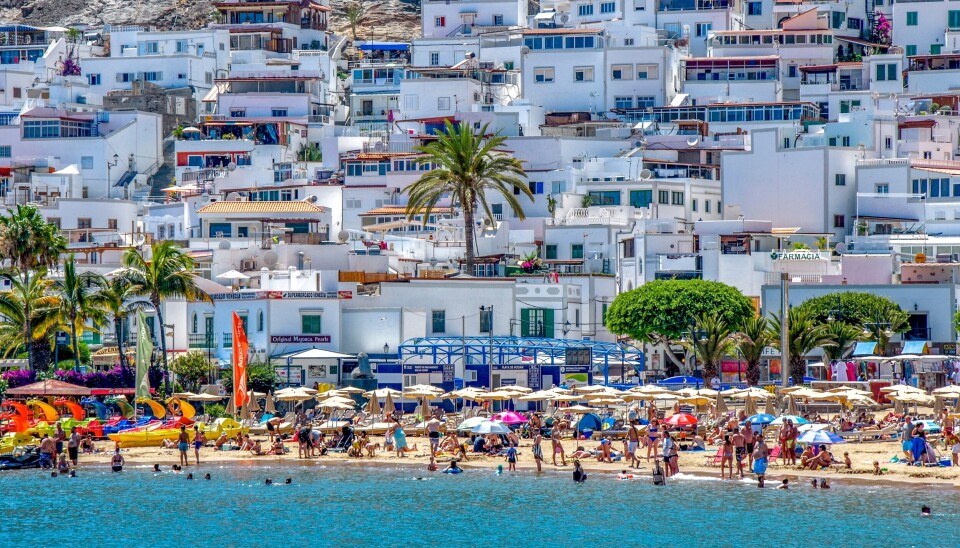 Playa de Mogán er en liten men sjarmerende strand sørvest på Gran Canaria.