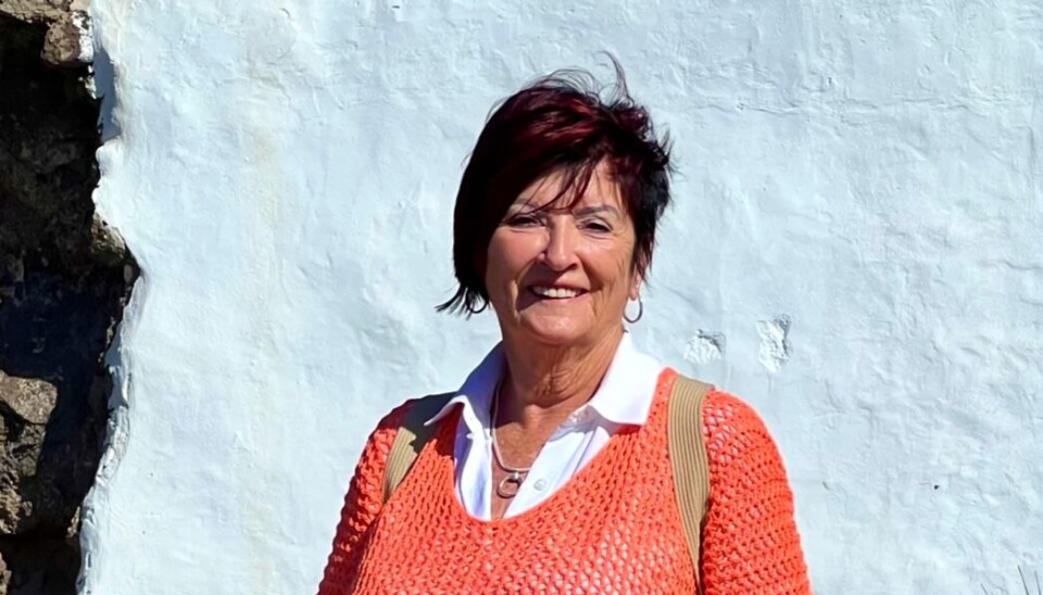 Glad i tur: Mirjam er aktiv og har stedet en tursti har hun trolig gått på den.
