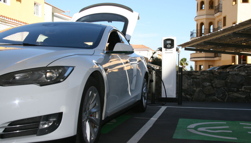 Hotel Palm Oasis har to stk. 22KW uttak.