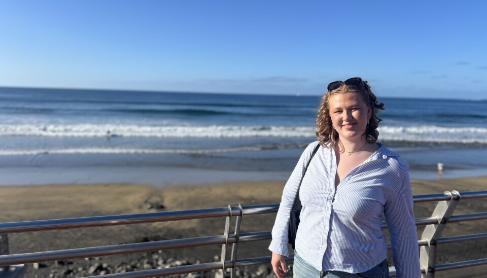 TRIVES: Åsa Eldøy trives nord på Gran Canaria.