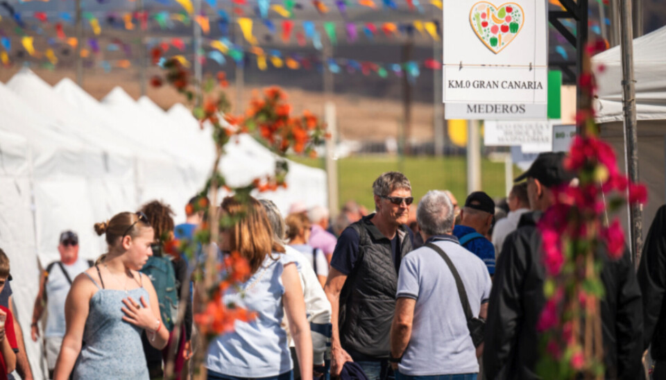 Messen for kortreiste produkter i Maspalomas er populær hvert år.
