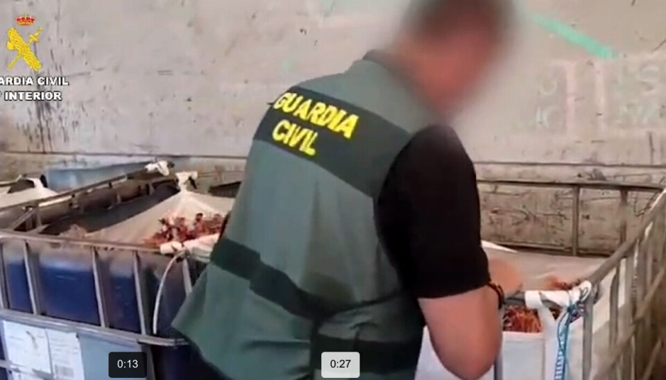 Her har Guardia Civil klart å spore opp 2,5 tonn stjålet kobber. Det er under halvparten av det som forsvant.