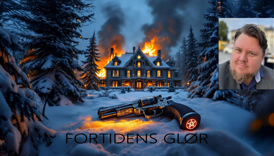 FORTIDENS GLØR: Andreas satser som forfatter, og drar på erfaringer fra livet som en del av Lyng-familien i sin nye bok.