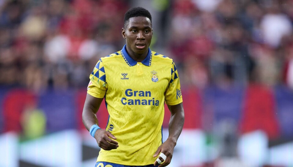 BYTTER KLUBB: Dário Essugo forlater Las Palmas ved sesongslutt.