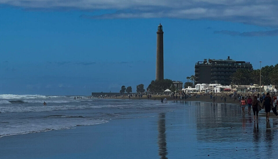 LIV OG RØRE: På strendene i sør finner man turistene.