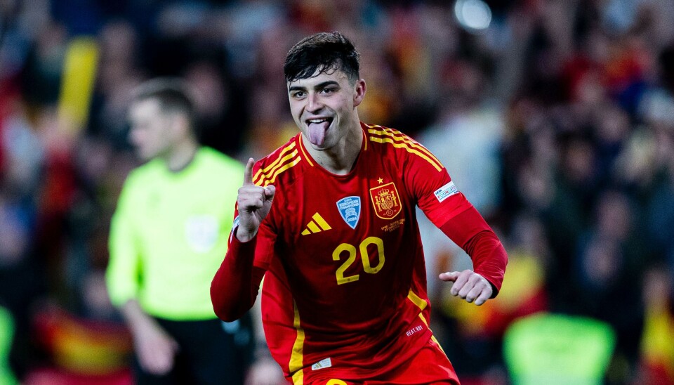 AVGJORDE: Den tidligere UD Las Palmas spilleren avgjorde kvartfinalen for Spania.