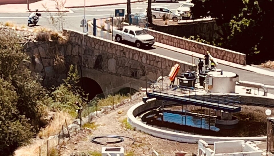 FANT DØD PERSON: En person skal være funnet død i Puerto Rico. Politiet jobber på stedet.