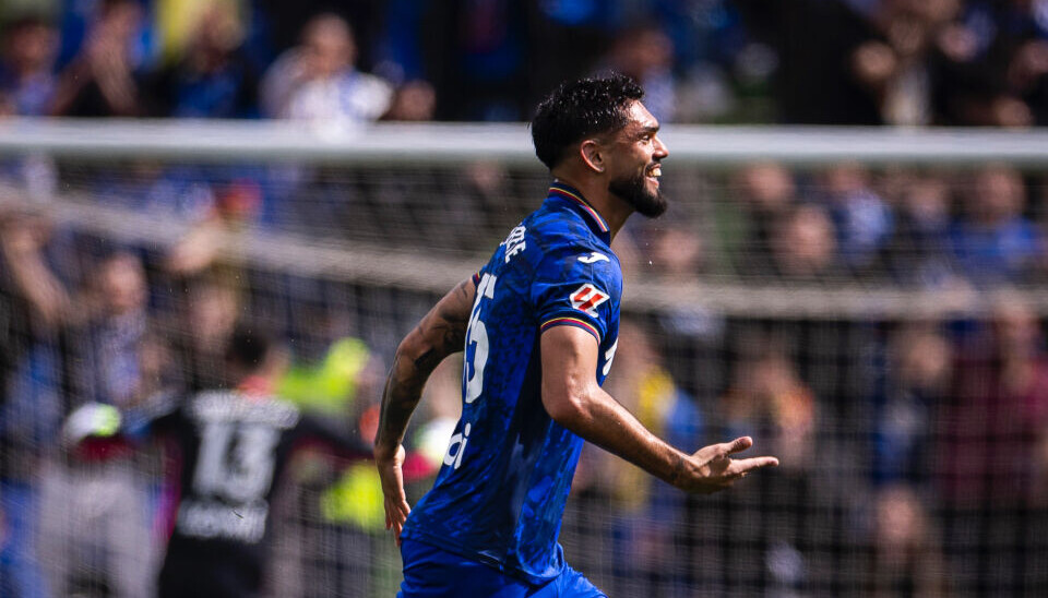 SCORET: Aderlete scoret kampens første mål og ga Getafe ledelsen.