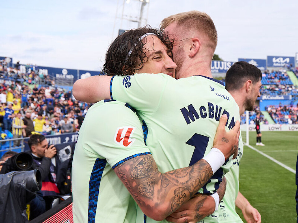 MÅLSCORERE: Både Oli McBurnie og Fabio silva noterte seg på scoringslisten.