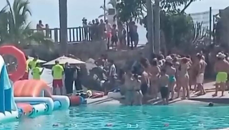 Ulykken skjedde i badelandet i Taurito, sørvest på Gran Canaria.