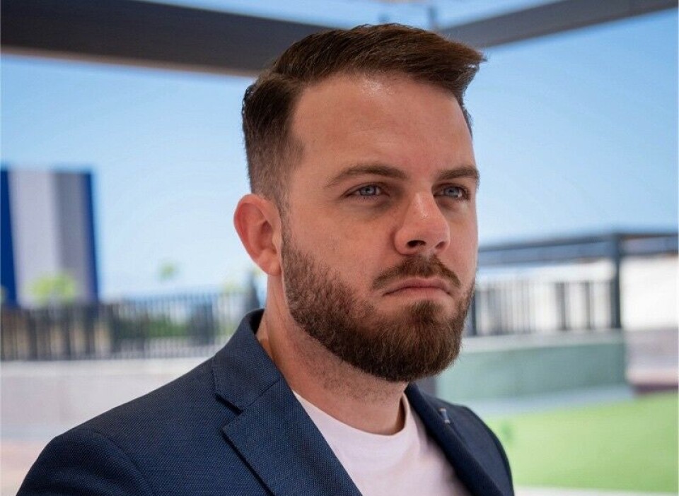 Eduardo Álamo er sjef for Mogán Gestiona, som har ansvaret for skatteinnkreving i kommuen.