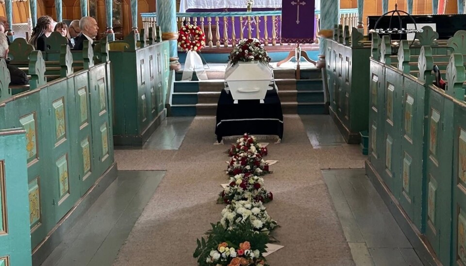 Fra bisettelsen i Ulvik kirke.