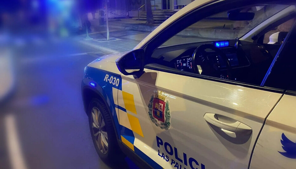 Et arkivfoto av Policia Local i Las Palmas.
