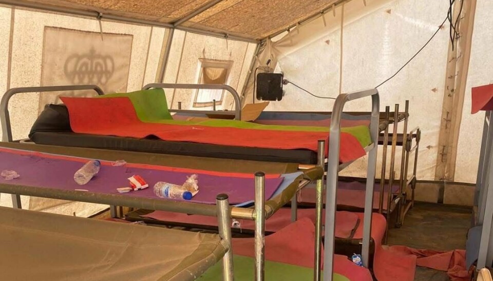 UMENNESKELIG: Det mener visepresident i øyrådet på Lanzarote om forholdene migrantene lever under.