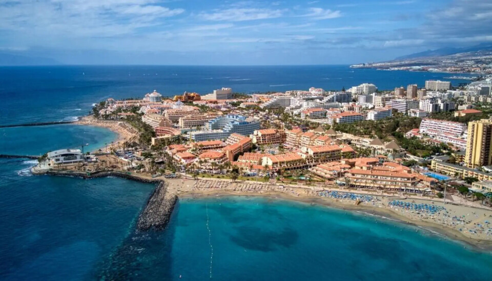 Hetebølgene treffer som regel i øst først, men blir lengre i vest, slik som i Arona på Tenerife.