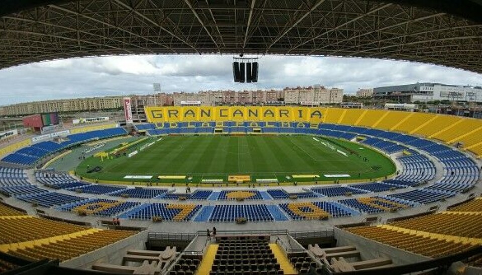 Konserten skal holdes her, på Estadio de Gran Canaria.