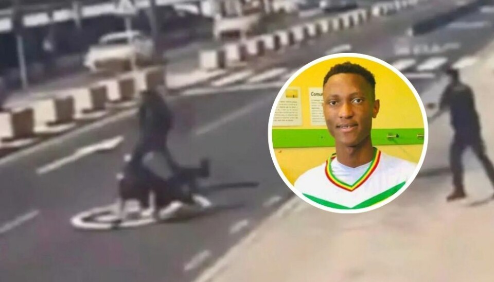Overvåkningsbilder viser øyeblikket da Abdoulie Bah (19) ble skutt og drept av politiet.