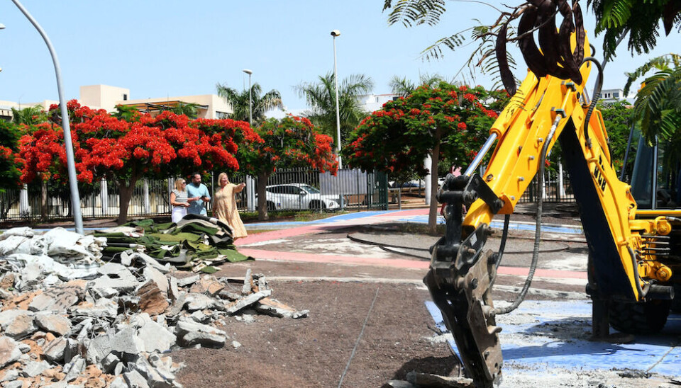 PUSSES OPP: Flerbruksparken i El Tablero får seg et etterlengtet løft.