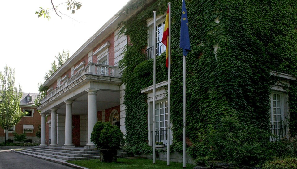 Palacio de la Moncloa er statsministerens bolig og kontor.