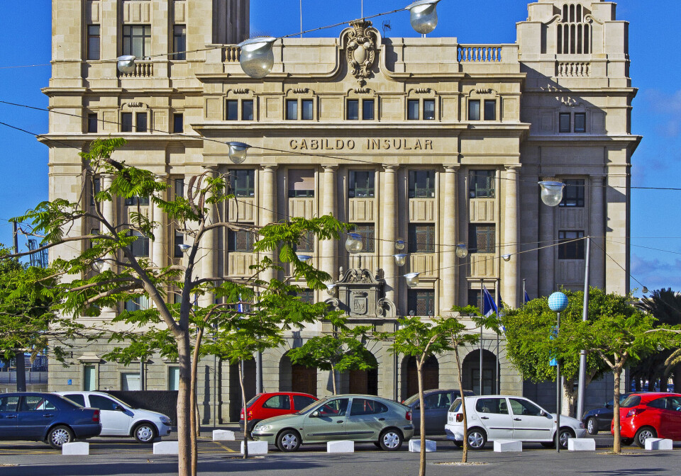 Øyrådet på Tenerife sitt hovedkvarter i Santa Cruz de Tenerife.