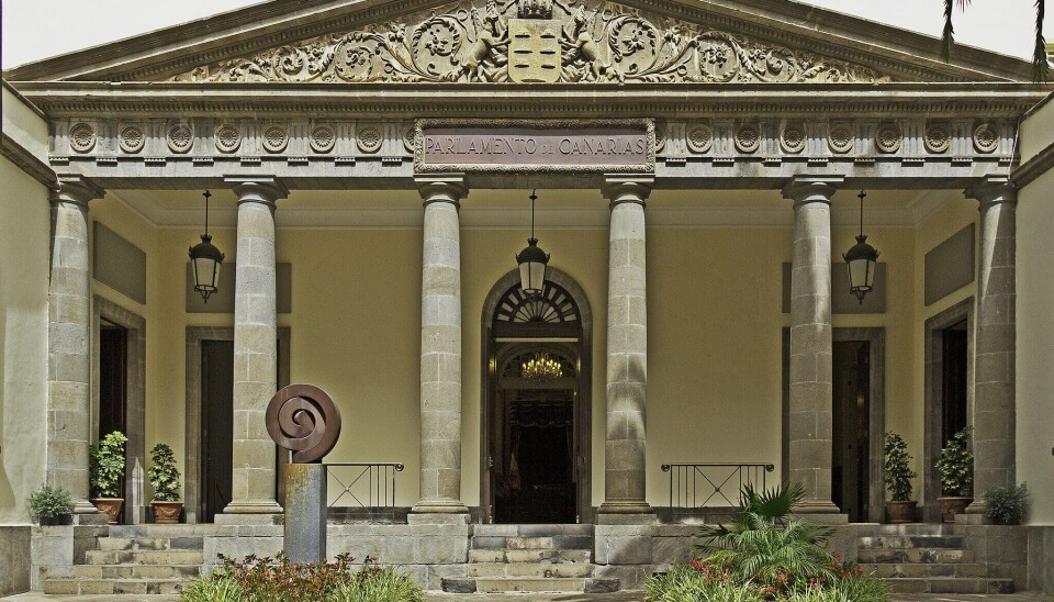 Parlamentsbygningen på Kanariøyene.
