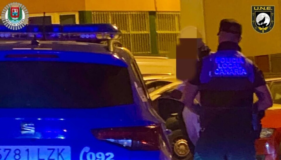 Bilde fra åsstedet.