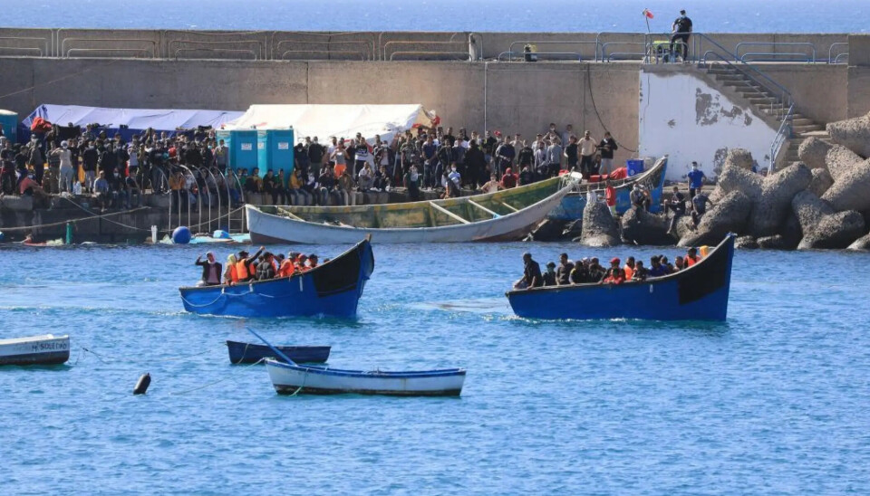 Leiren ble kritisert for dårlige leveforhold og var til tider overfylt.