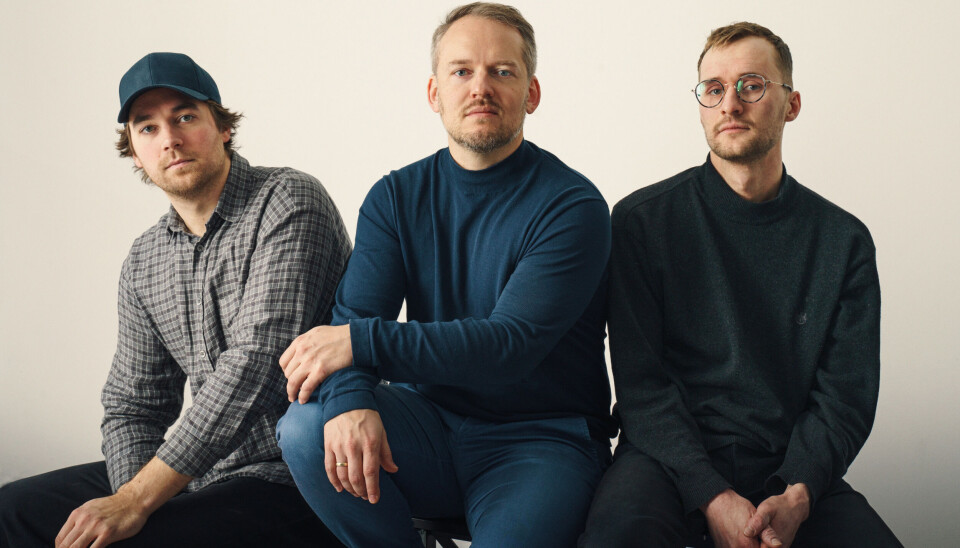 TRIO: Espen Berg, Bárður Reinert Poulsen og Simon Olderskog Albertsen kommer til Kanariøyene.