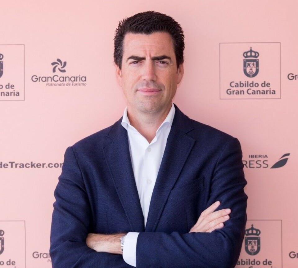 FORNØYD: Pablo Llinares er direktør i Gran Canarias turistmyndighet. Han gledes over de ferske tallene.