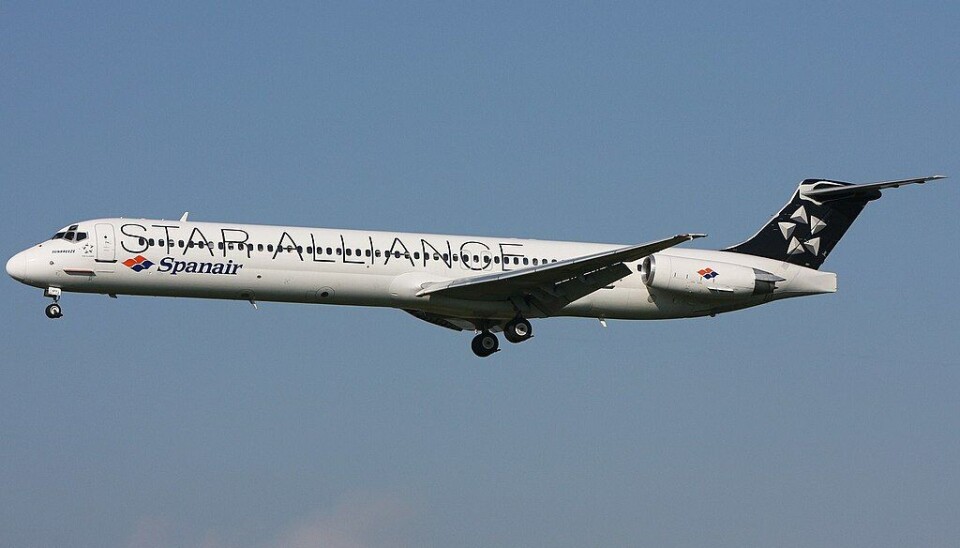 STYRTET: 154 mennesker omkom da Spanair-flyet av typen MD-82 skulle til Gran Canaria.