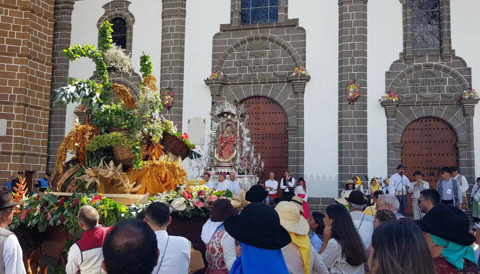 FOLKEFEST: Nå er det tid for religiøs folkefest og romería på Gran Canaria.
