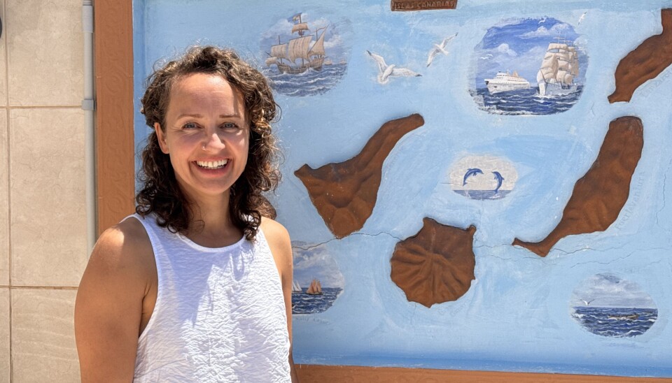 SATSER: Ragnhild Høgseth (39) kom til Gran Canaria for to uker siden. Nå skal hun lære nordmenn spansk.
