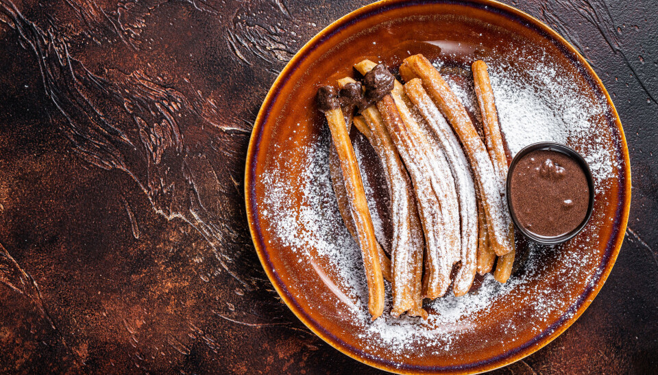 CHURROS: Det er veldig godt, men spanjolene starter gjerne dagen med disse. Det blir å dra det litt langt.