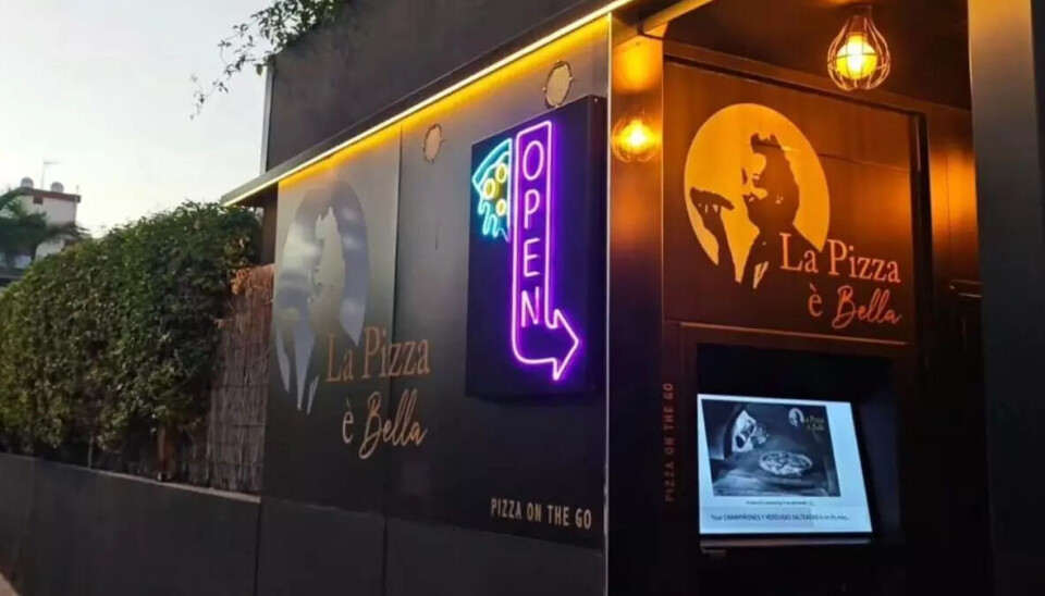 INGEN KOKK: Men helt fersk pizza, det skal du få likevel.