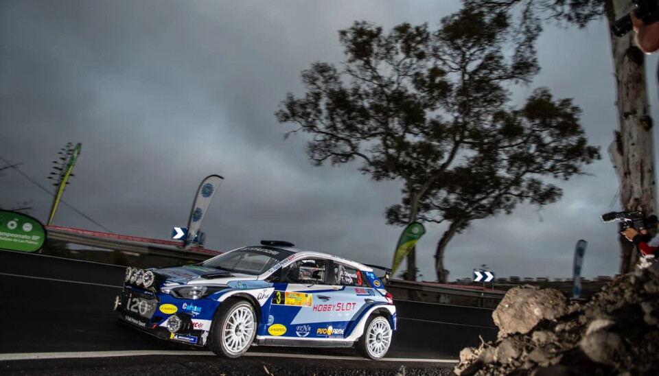 Arkivfoto fra Rally Islas Canarias.