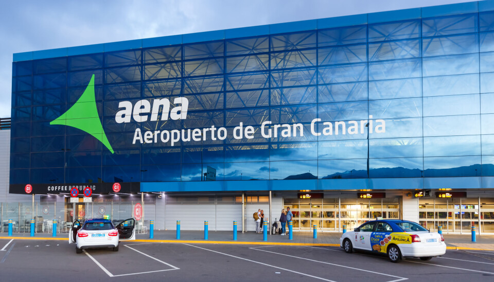 Arkivfoto fra flyplassen på Gran Canaria.