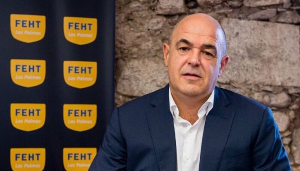 José María Mañaricua leder hotellforeningen FEHT på Kanariøyene.