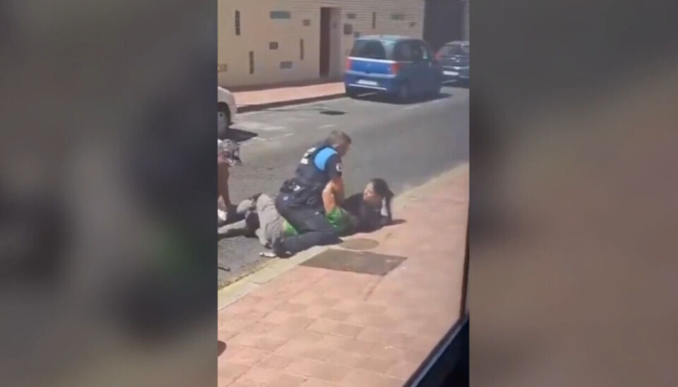 Politiet klarte ikke å få kontroll på mannen.