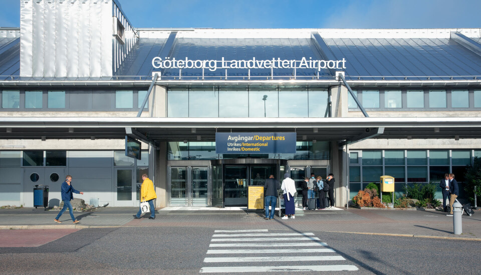 Mange fra østlandet velger seg Gøteborg når de skal fly sørover.