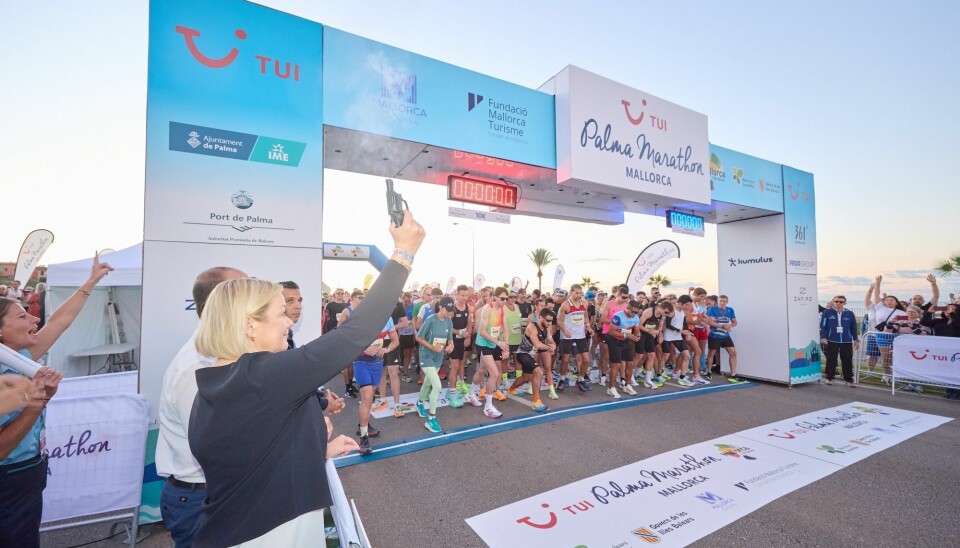 TUI-maraton: Såkalt 'racecation' har blitt mer populært, ifølge TUI.