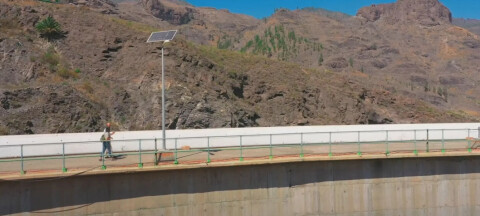 Vannkraftverk tar form i fjellet på Gran Canaria