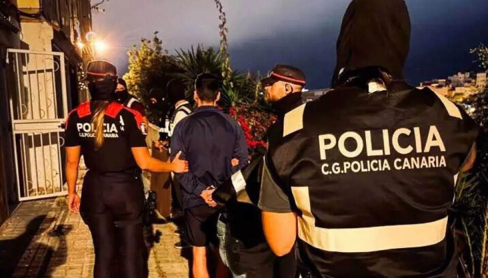 En mistenkt i saken pågripes av kanarisk politi. Totalt er 13 personer siktet i saken.