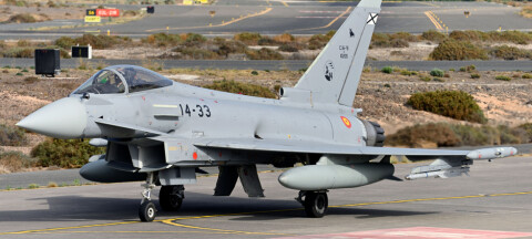 Eurofighter-flyene kommer til Gran Canaria sommeren 2026
