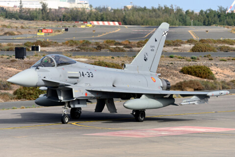 Eurofighter-flyene kommer til Gran Canaria sommeren 2026